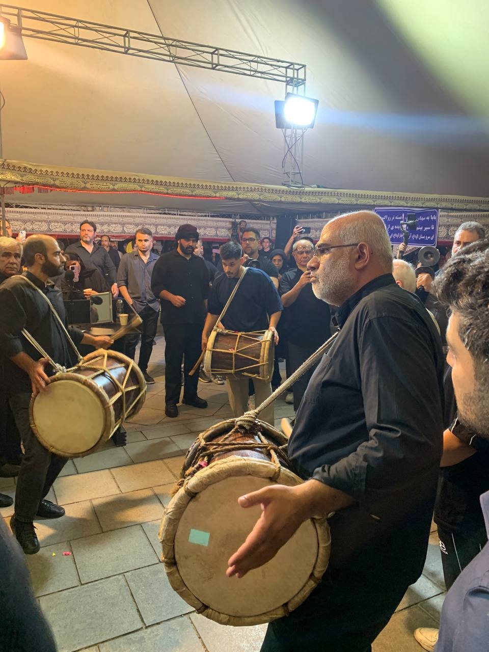 مراسم شام غریبان خیمه هنر