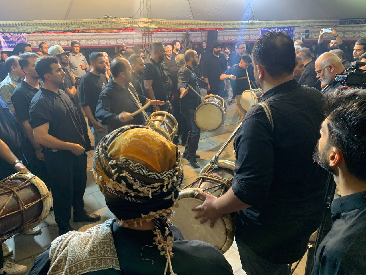 مراسم شام غریبان خیمه هنر