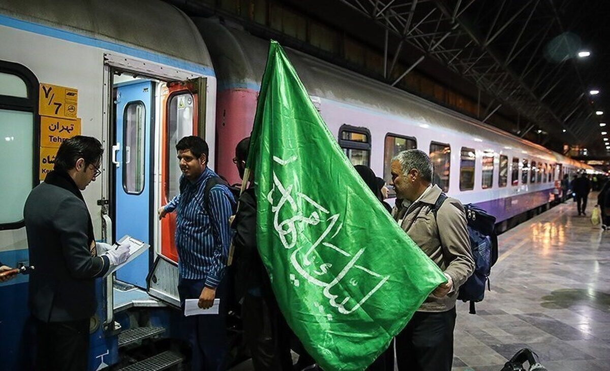 جابه‌جایی ریلی در اربعین