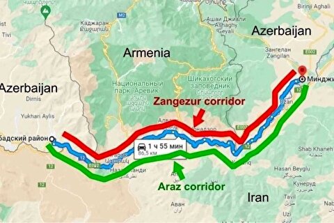 ماجرای کریدور زنگزور چیست و چرا ایران باید نگران باشد؟