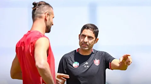 هاشمیان و اولین چالش جدی روی نیمکت پرسپولیس