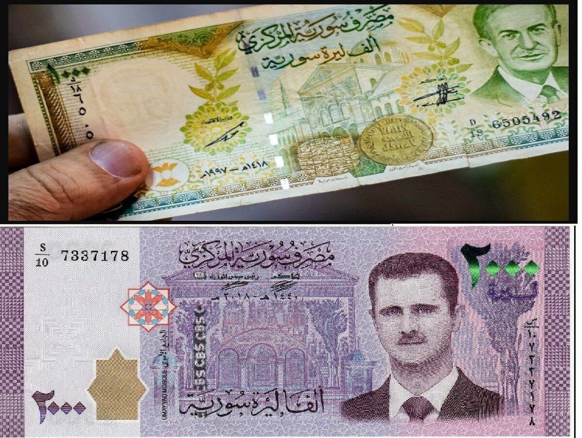عکس بشار اسد از اسکناس‌های سوریه حذف شد