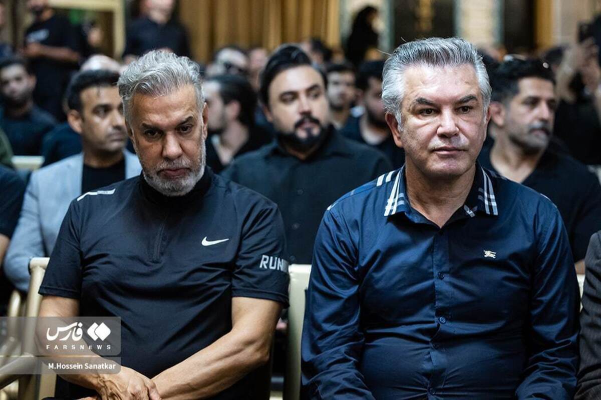 حضور هنرمندان در مراسم ختم امید جهان