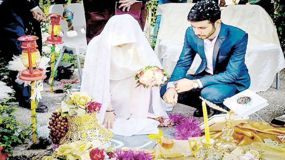 کم شدن جشن‌های ازدواج