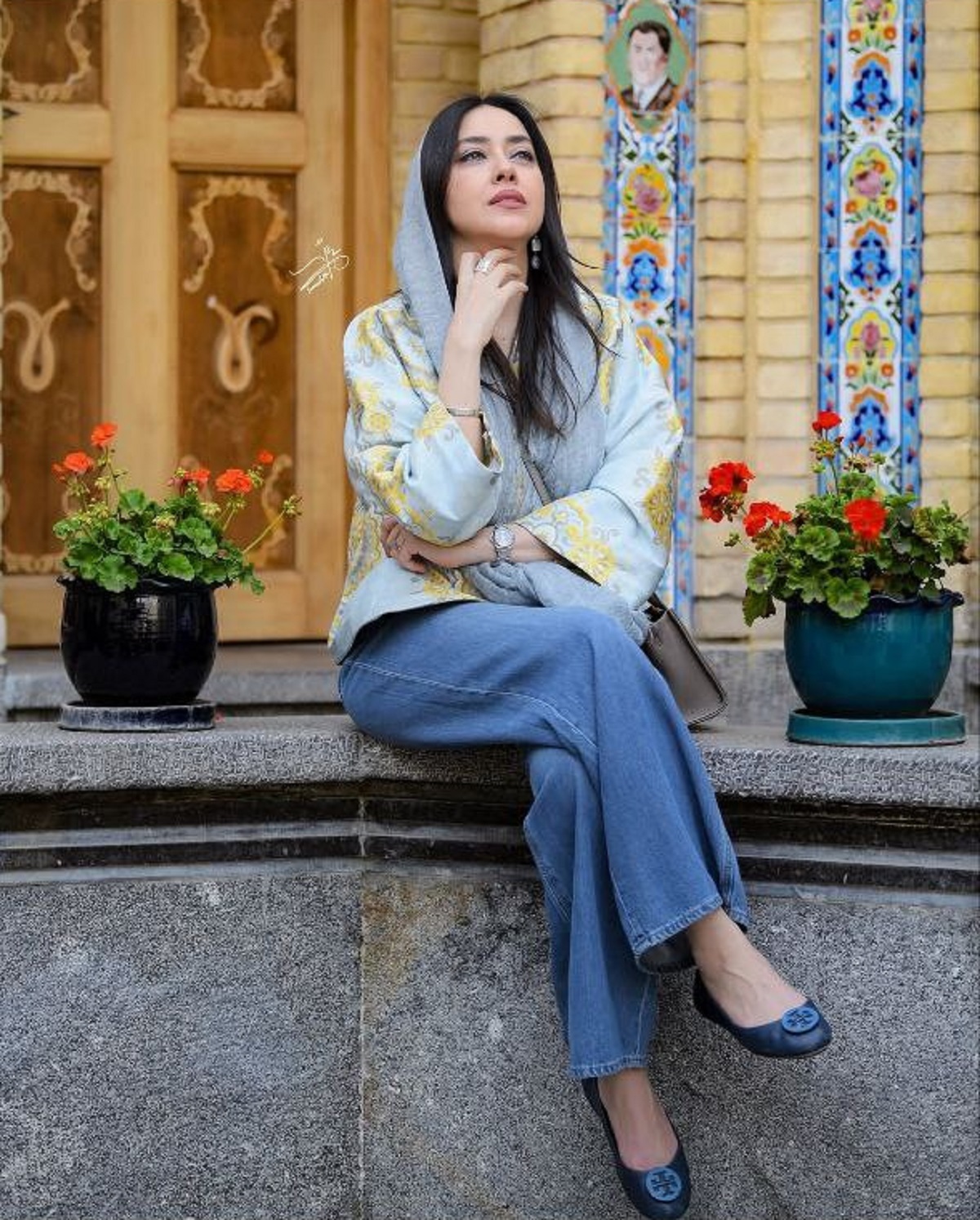 ژست بهاره کیان افشار