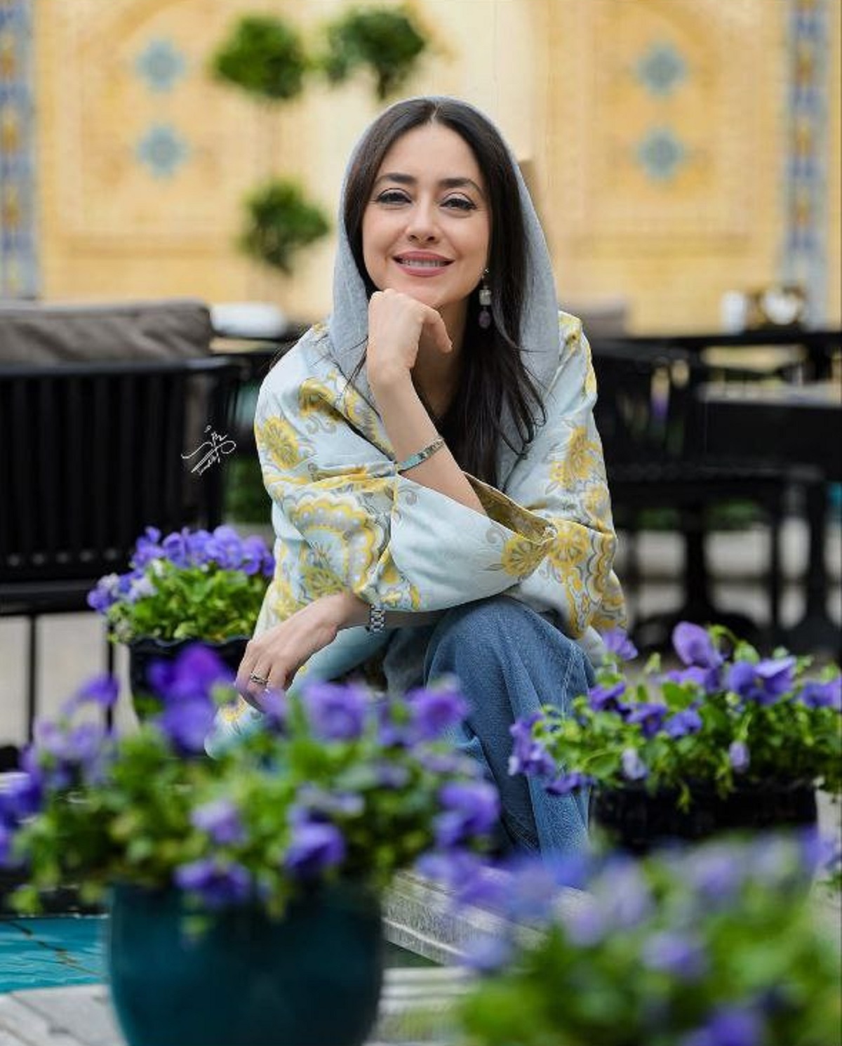 ژست بهاره کیان افشار