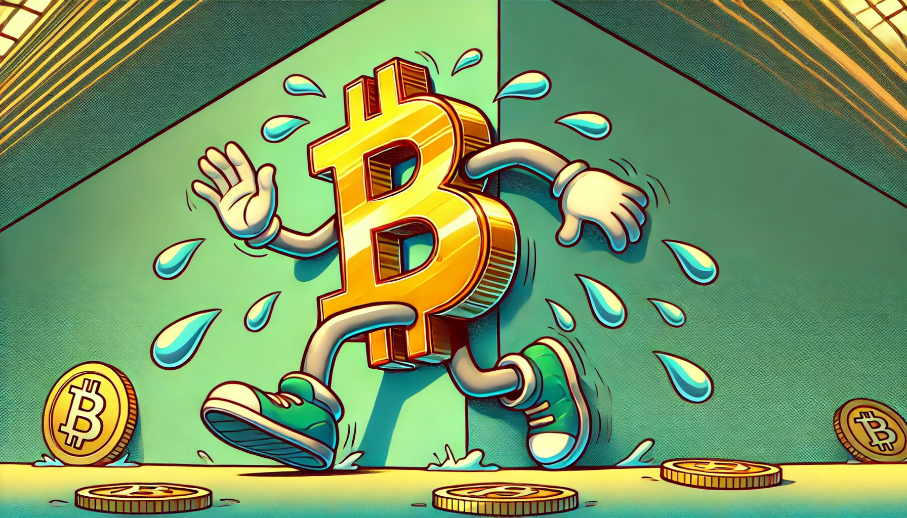 خطر سقوط ۳۰ درصدی بیت کوین باوجود ریزش بازارها