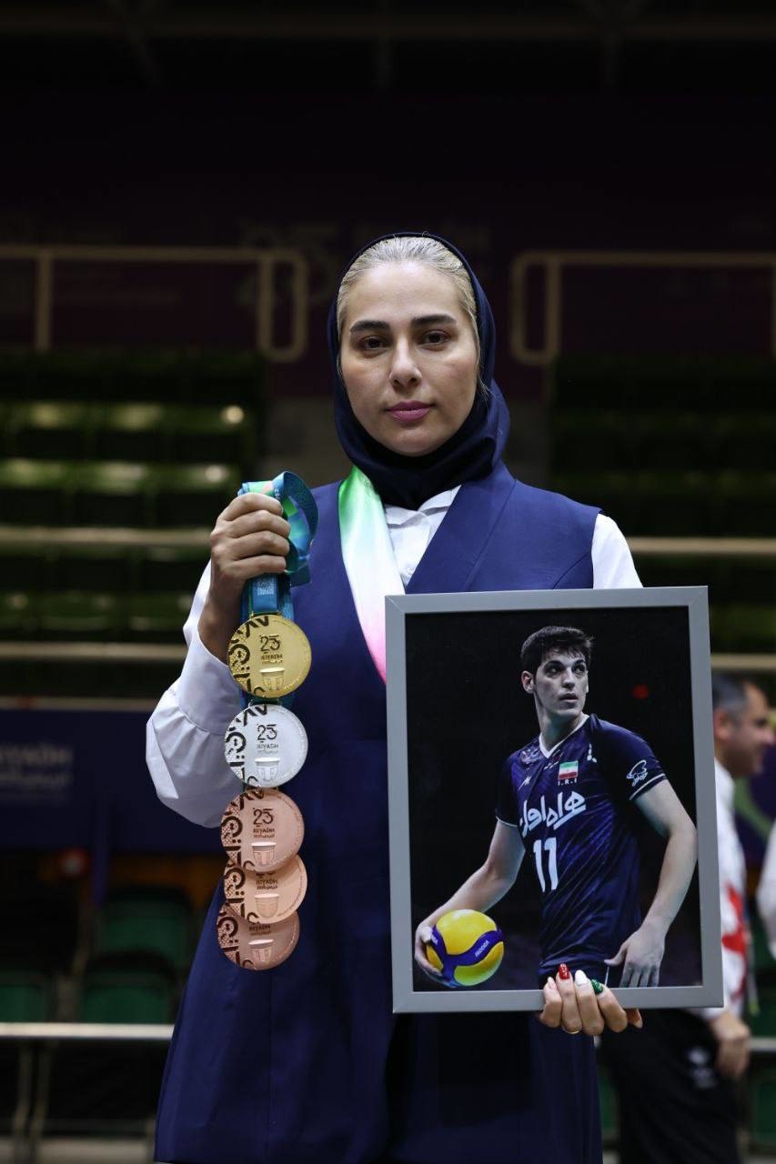 تصویر صابر کاظمی در دستان مهروز ساعی