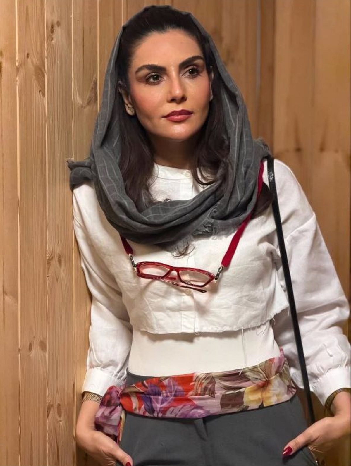 شیوا مکینیان با ژست جدید