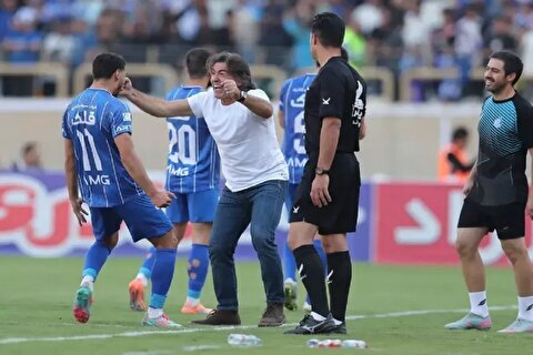 گل‌های استقلال به فجر از جایگاه بانوان آبی