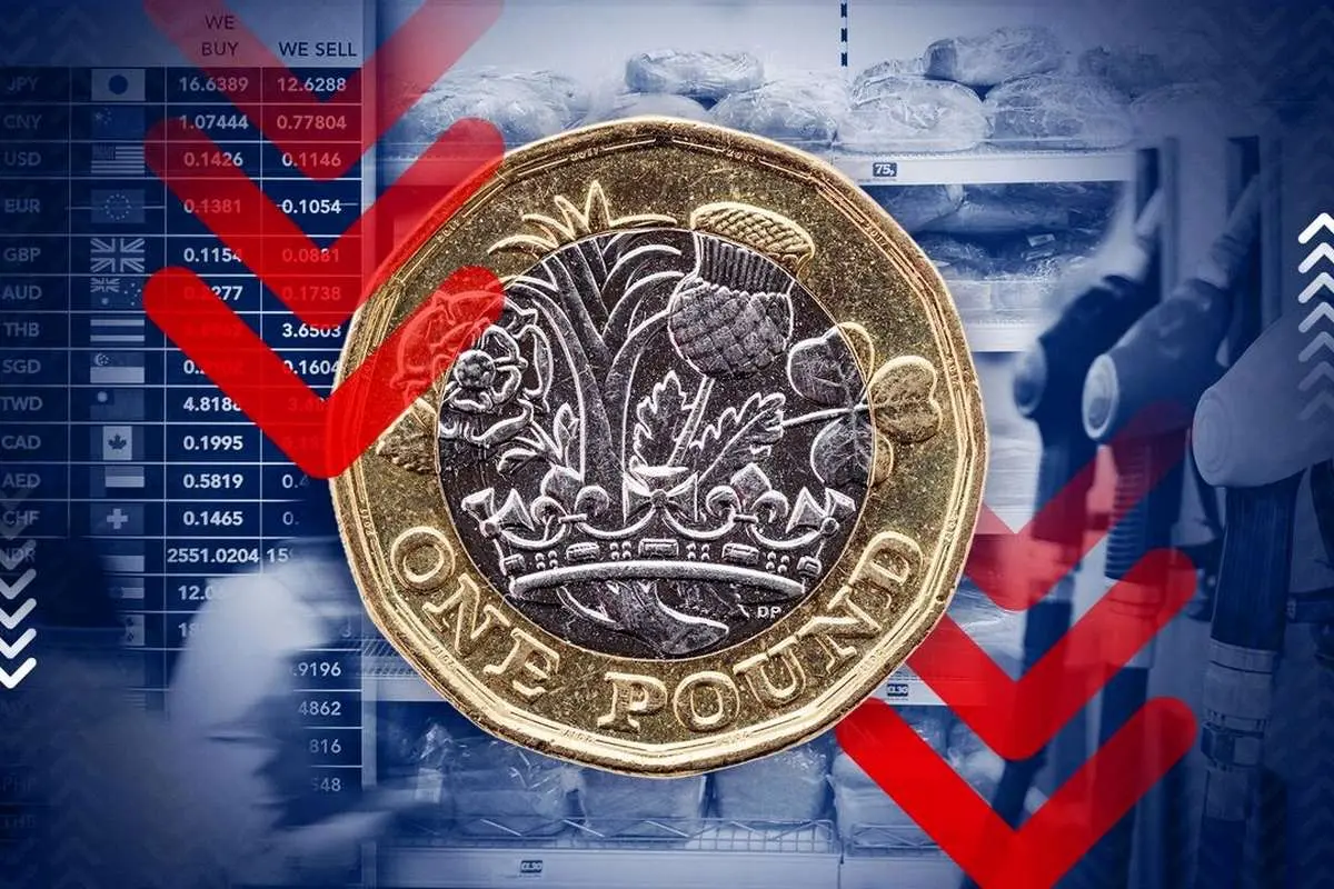 سقوط ارزش پوند به پایین‌ترین سطح
