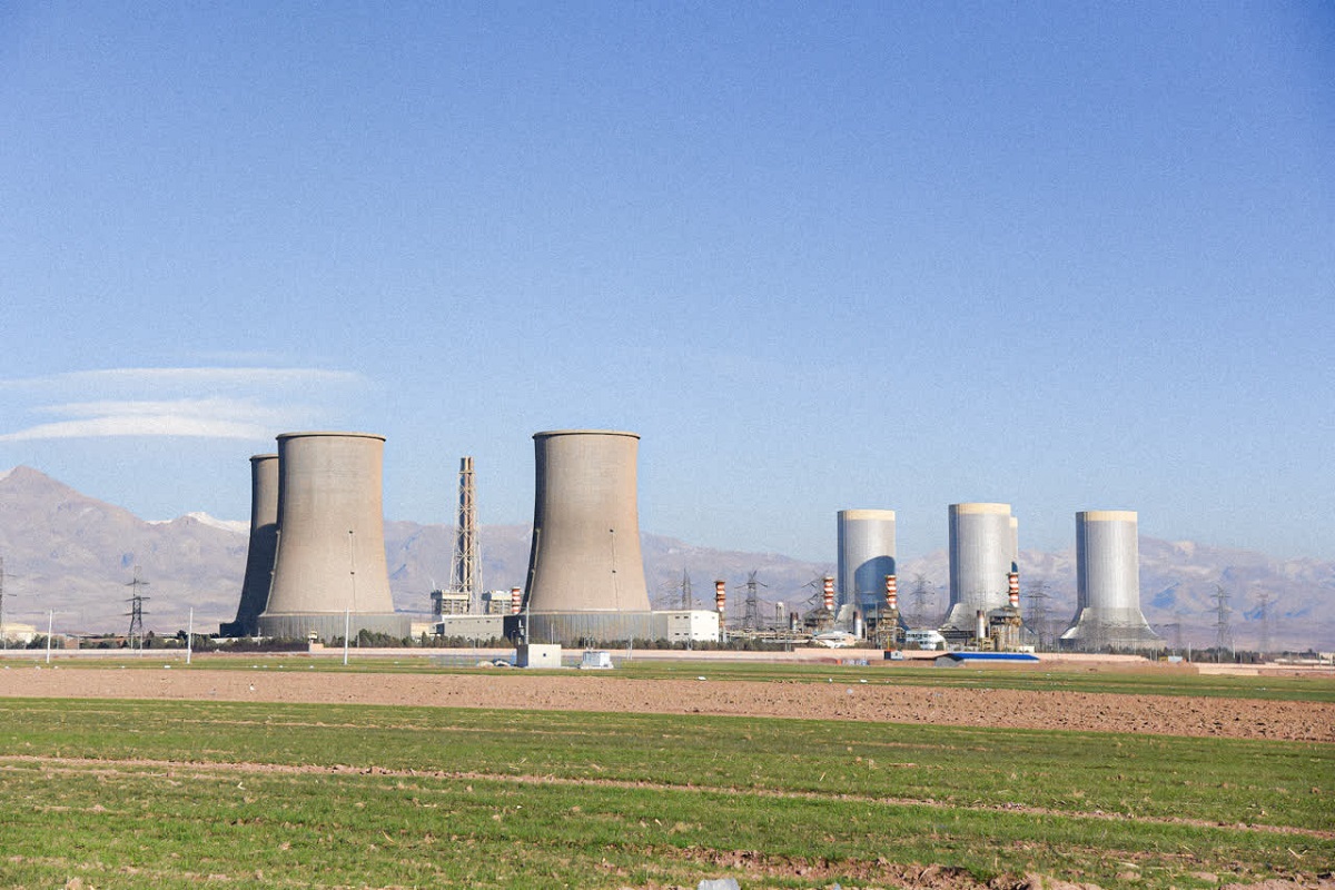 تولید برق در نیروگاه شهید رجایی