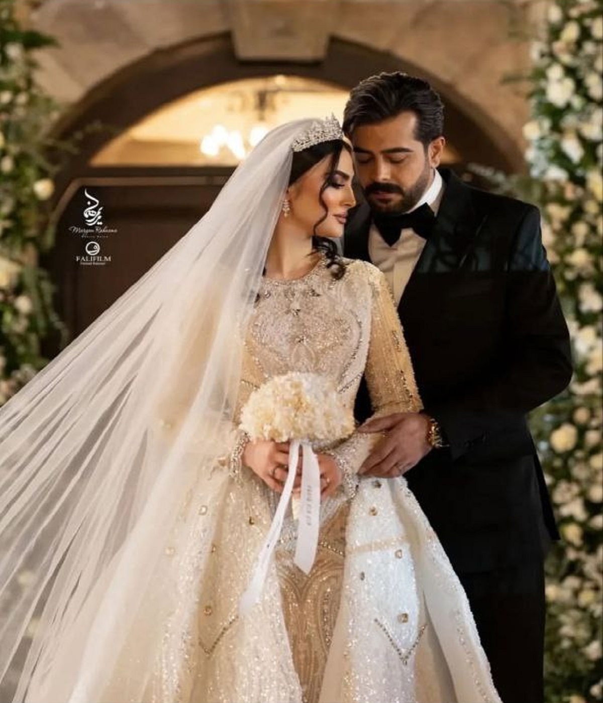 تصاویری از ازدواج مریم مومن